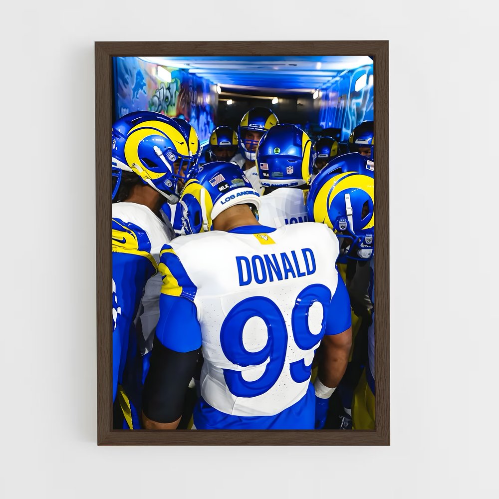 Poster Los angeles rams (vue 5)